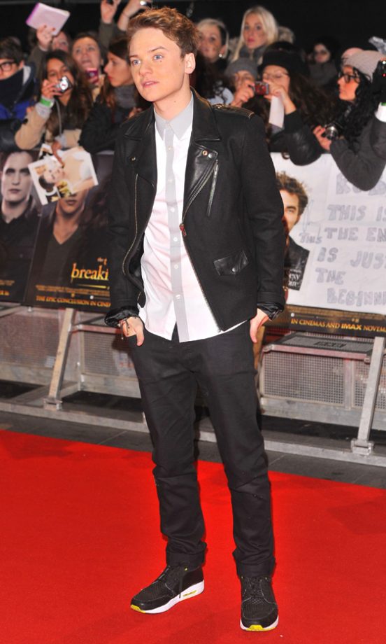 Conor Maynard At The London Premiere Of Twilight Breaking Dawn Part 2, 2012