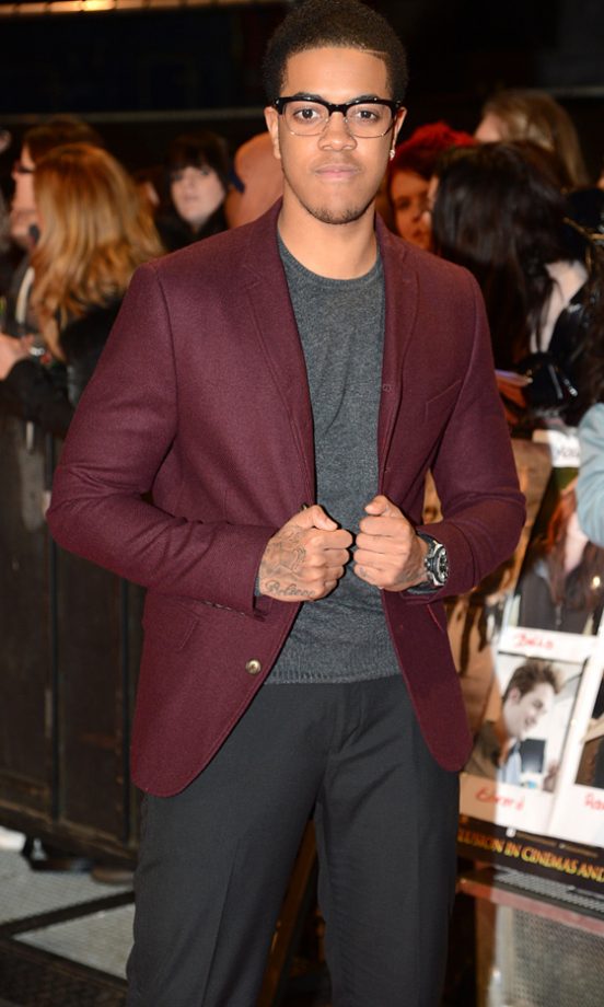 Chipmunk At The London Premiere Of Twilight Breaking Dawn Part 2, 2012