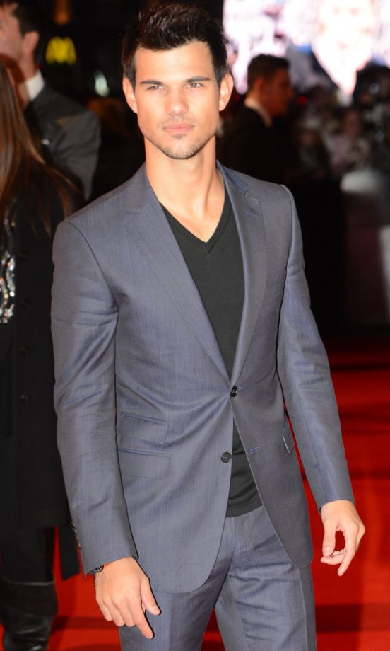 Taylor Lautner At The London Premiere Of Twilight Breaking Dawn Part 2, 2012