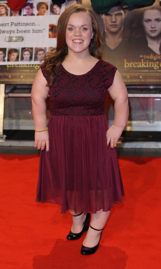 Ellie Symmonds At The London Premiere Of Twilight Breaking Dawn Part 2, 2012