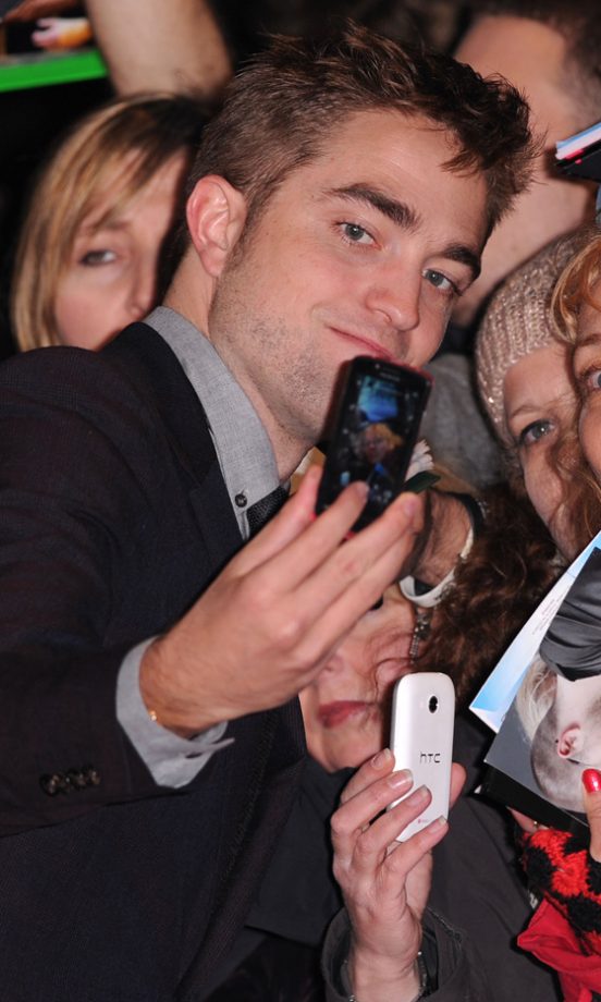 Robert Pattinson At The London Premiere Of Twilight Breaking Dawn Part 2, 2012