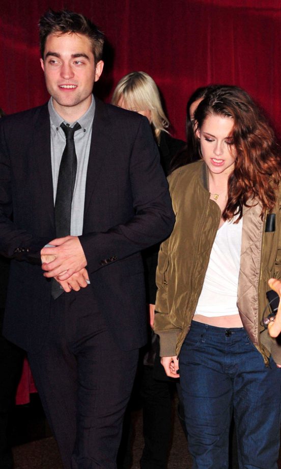 Robert Pattinson And kristen Stewart At The London Premiere Of Twilight Breaking Dawn Part 2, 2012