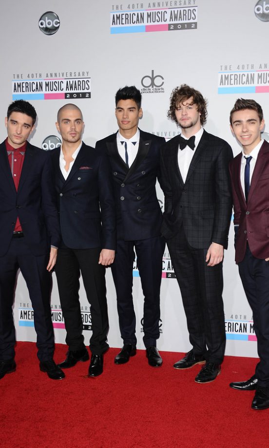 The Wanted At The American Music Awards, 2012