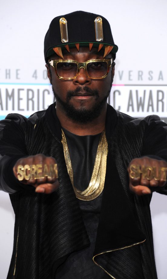 Willi.i.am At The American Music Awards, 2012