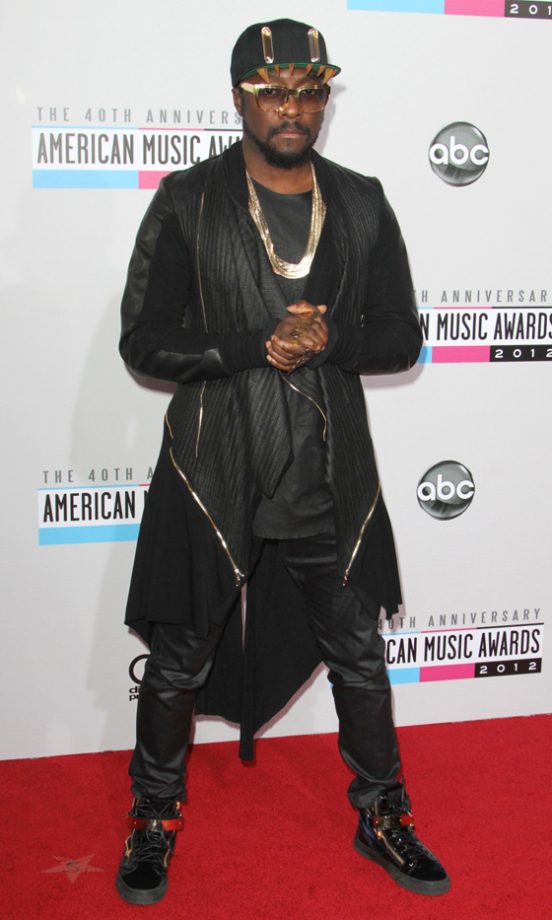 Willi.i.am At The American Music Awards, 2012