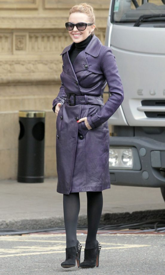 Kylie Minogue Out In London, 2012