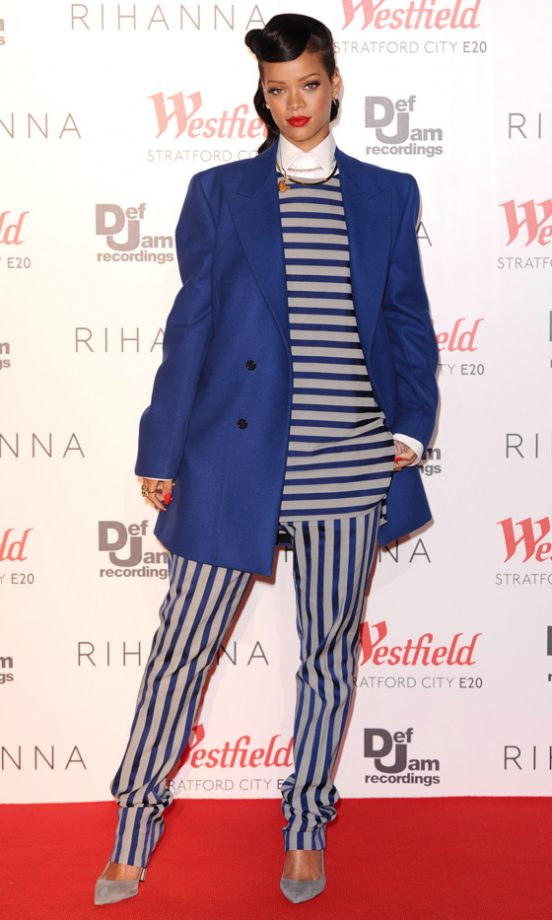 Rihanna At The Westfield Christmas Light Switch-On, 2012