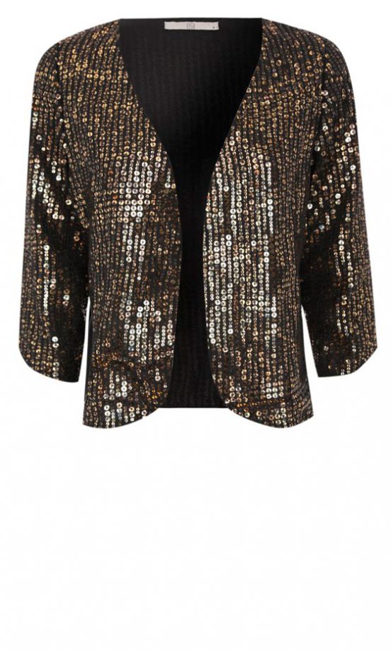 TU At Sainsbury' s Gold Sequin Cardigan, £25