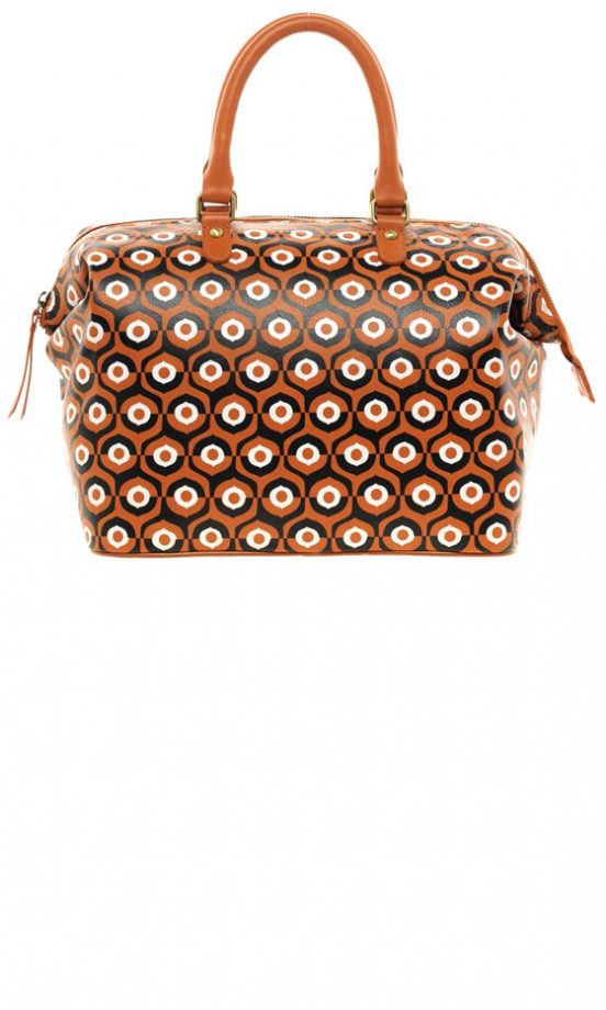 Asos Geo Print Bowler Bag, £70