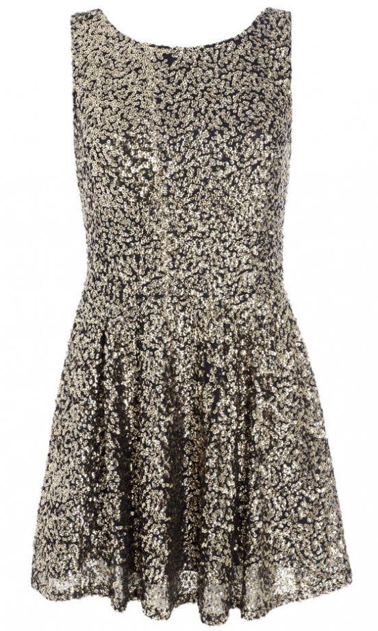 H! By Henry Holland At Debenhams Sequin Prom Dress, £65