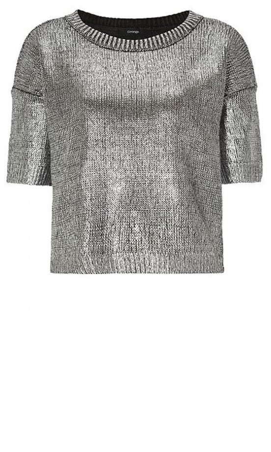 George At Asda Foil Jumper, £16