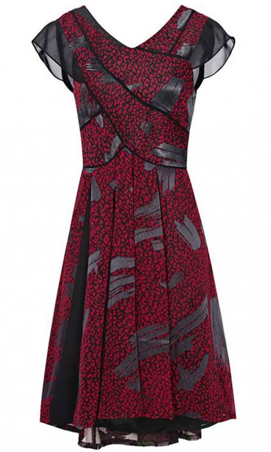 Reiss Chiffon Insert Dress, £179