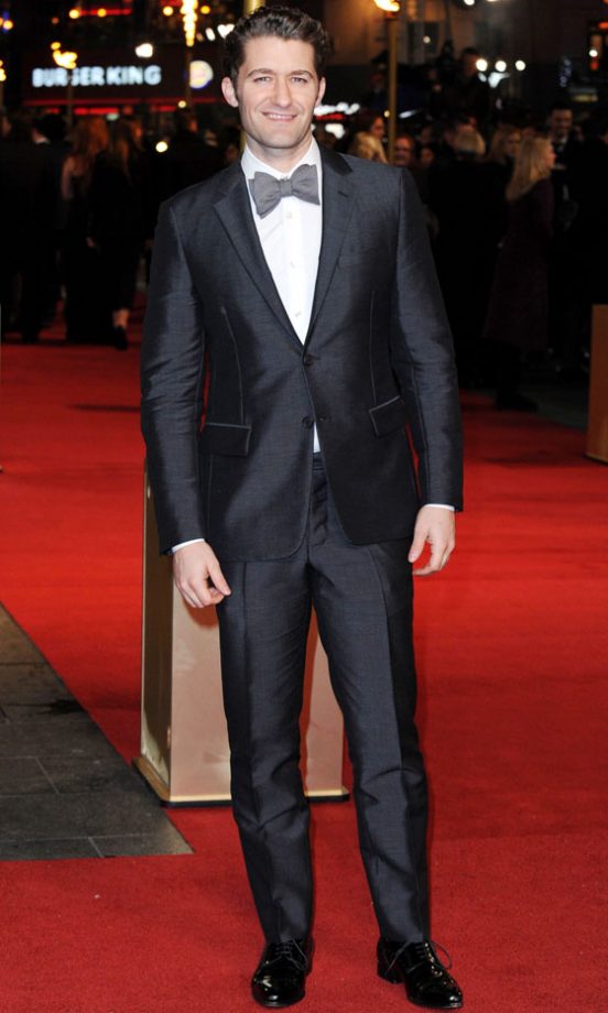 Matthew Morrison At The World Premiere Of Les Miserables 2012