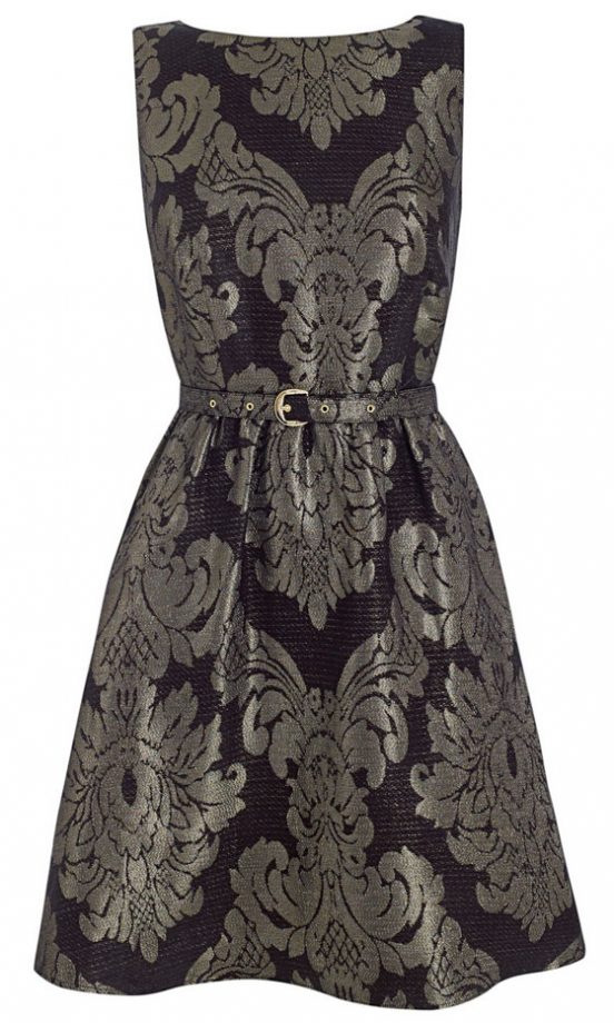 Debenhams Red Herring Black Baroque Dress, £55