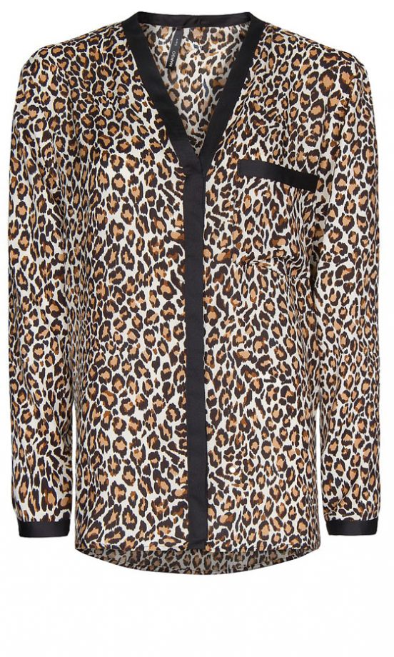 Mango Animal Print Blouse, £34.99