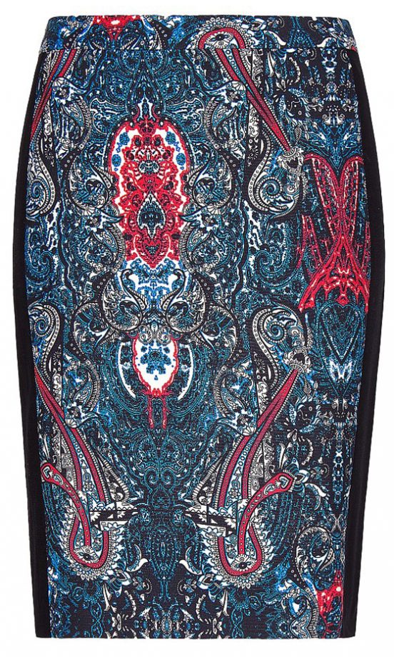 Mango Printed Pencil Skirt, £29.99
