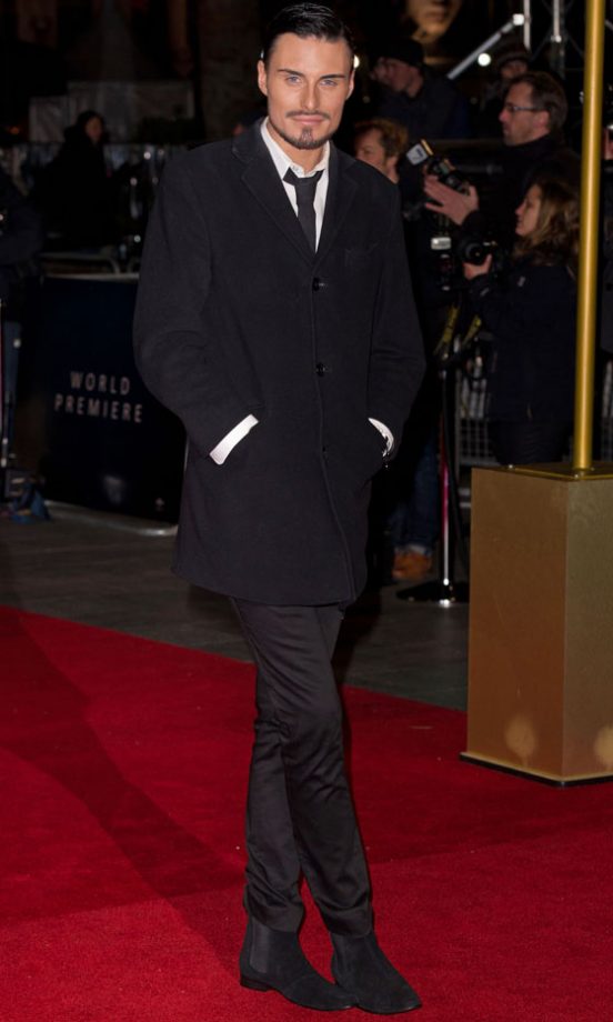 Rylan Clark At The World Premiere Of Les Miserables, 2012