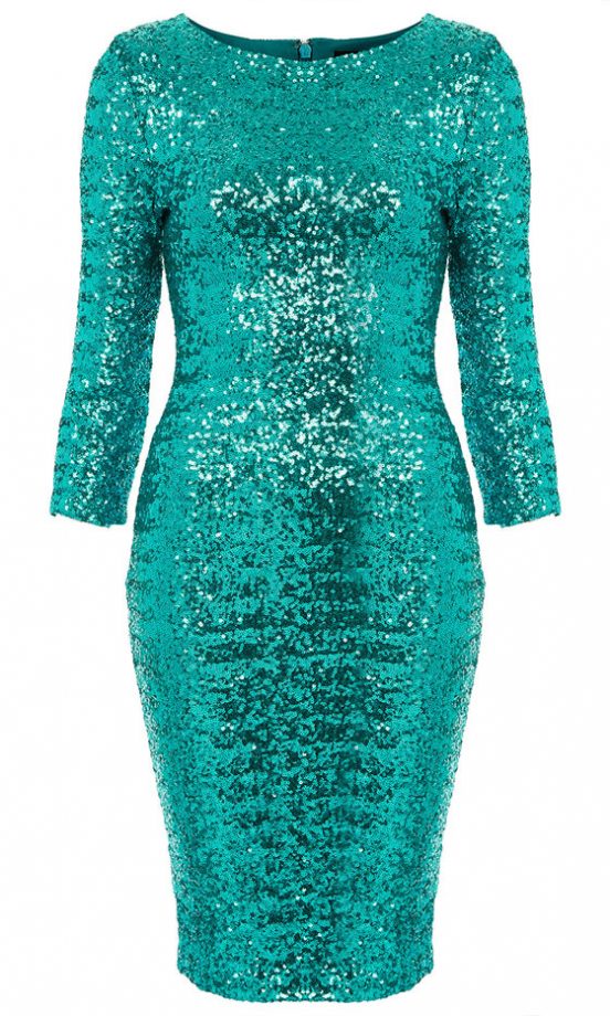 Topshop Disco Sequin Midi Dress, £68