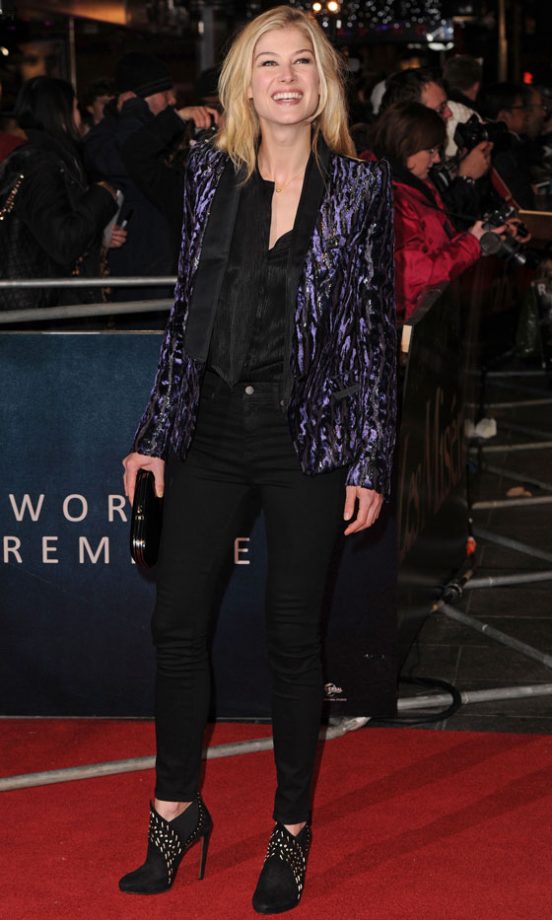 Rosamund Pike At The World Premiere Of Les Miserables, 2012