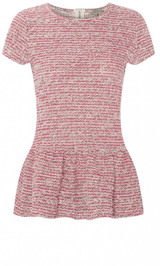 Matalan Boucle Peplum Top, £14