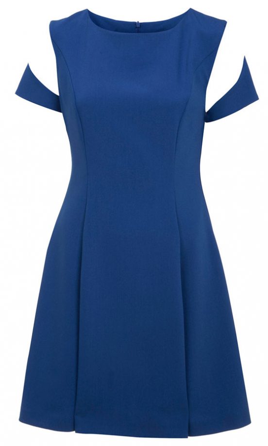 Miss Selfridge Cut Out Shoulder Dress, £42