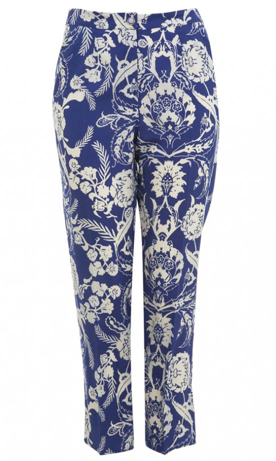 Miss Selfridge Printed Trousers, £37