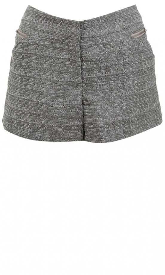 Miss Selfridge Grey Tweed Shorts, £34