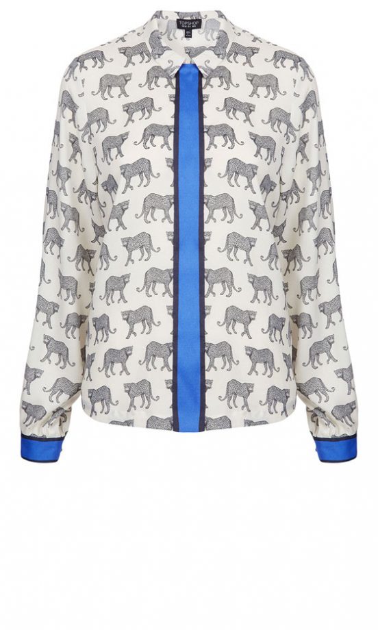 Topshop Cheetah Print Shirt, £40