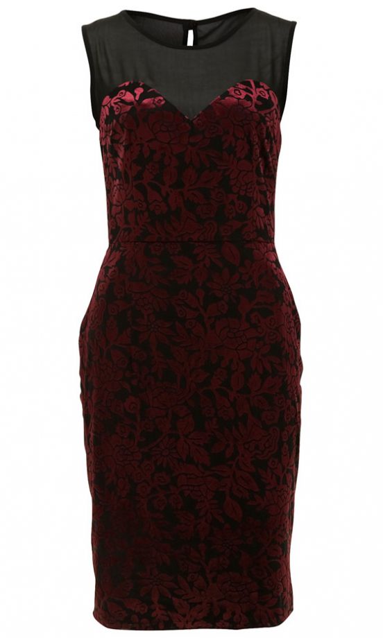 AWear Burgundy Sheath Dress, £55