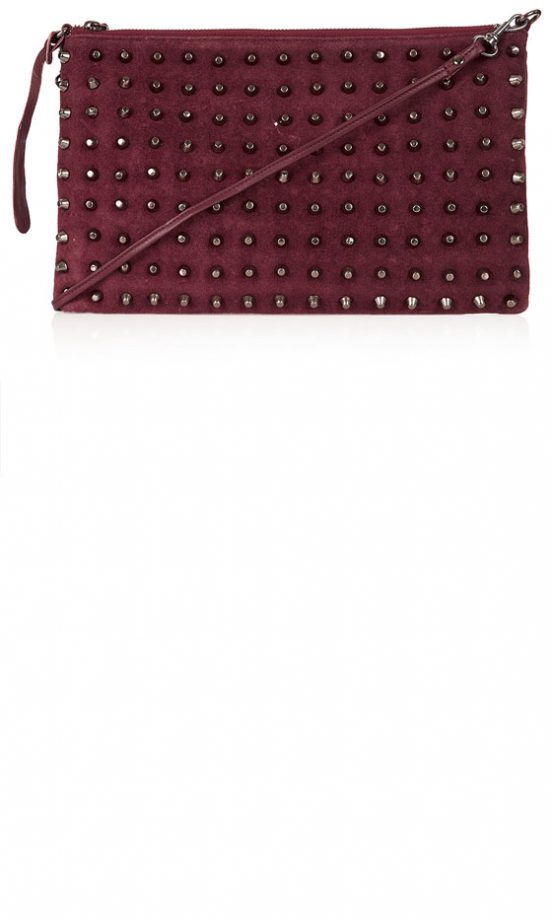 Topshop Studded Clutch Bag, £38
