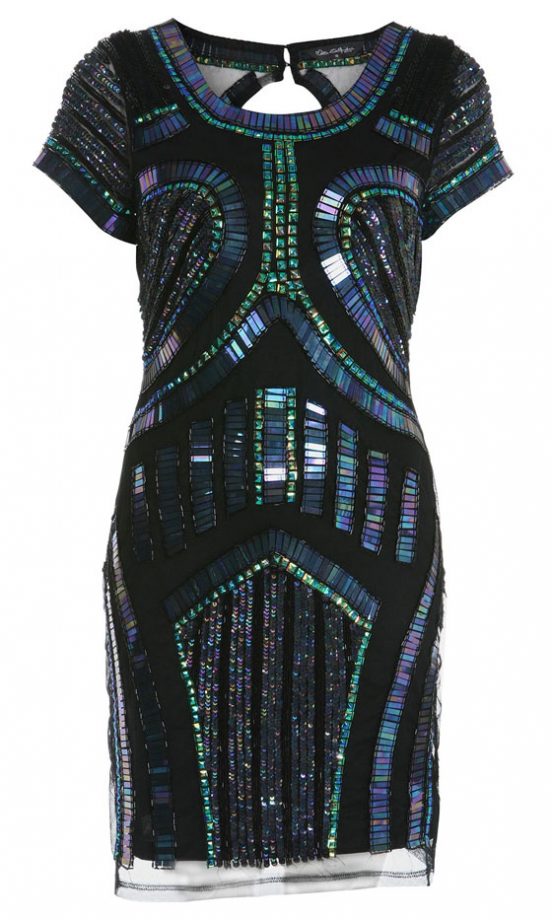 Miss Selfridge Embellished Bodycon Dress, £89