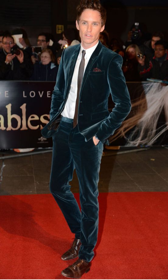 Eddie Redmayne At The World Premiere Of Les Miserables 2012