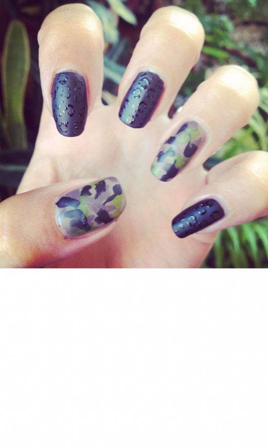 Nail Art: Bold And Abstract