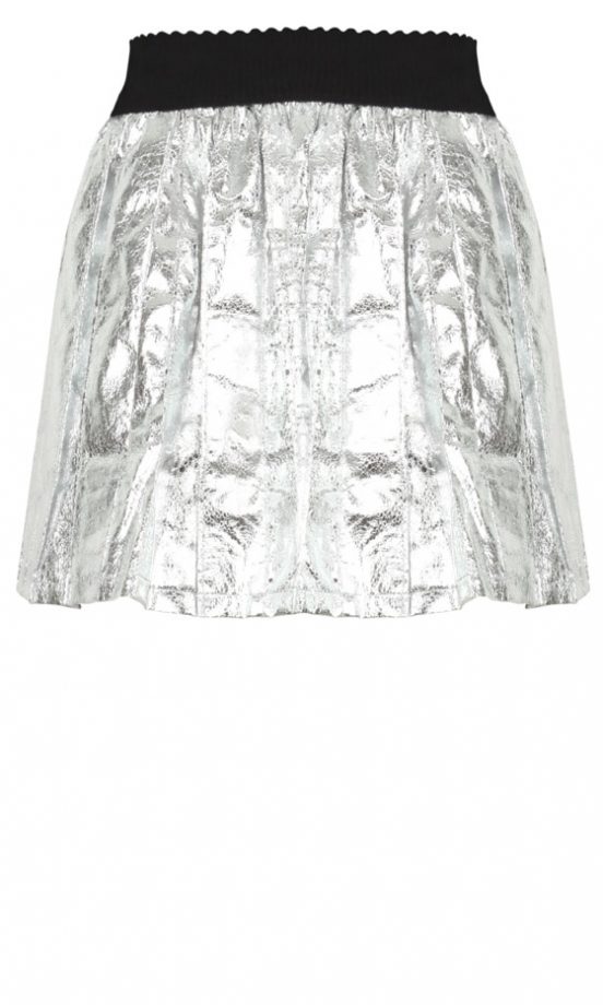 Missguided Metallic Skirt, £18.99
