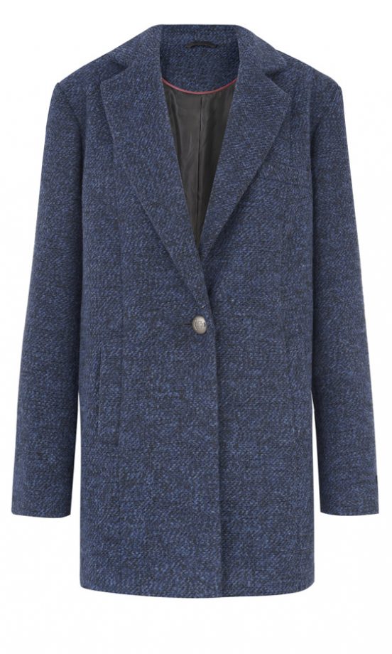 Primark AW12 Navy Crombie Coat