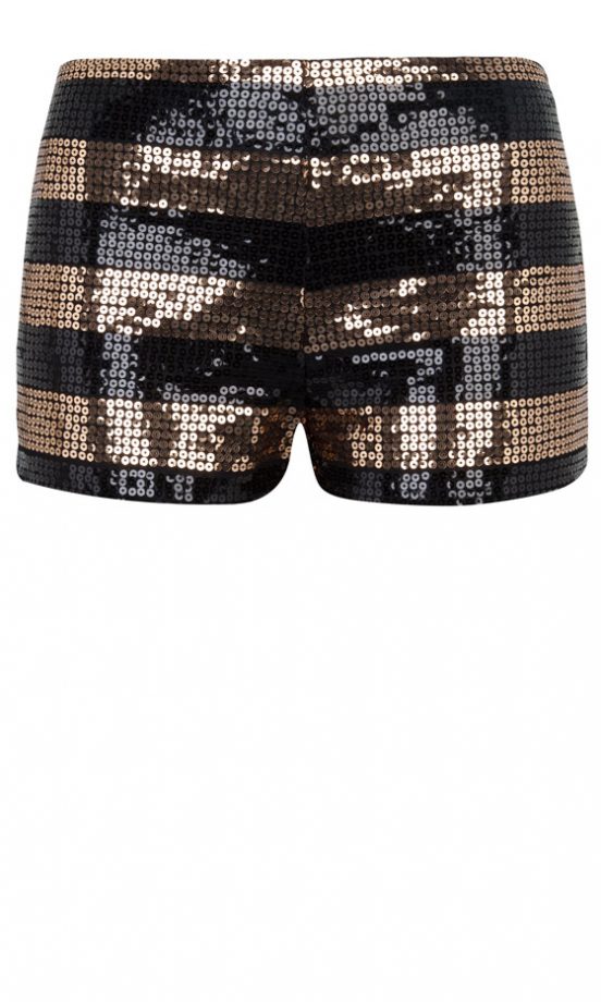 Primark AW12 Striped Sequin Hot Pants, £10