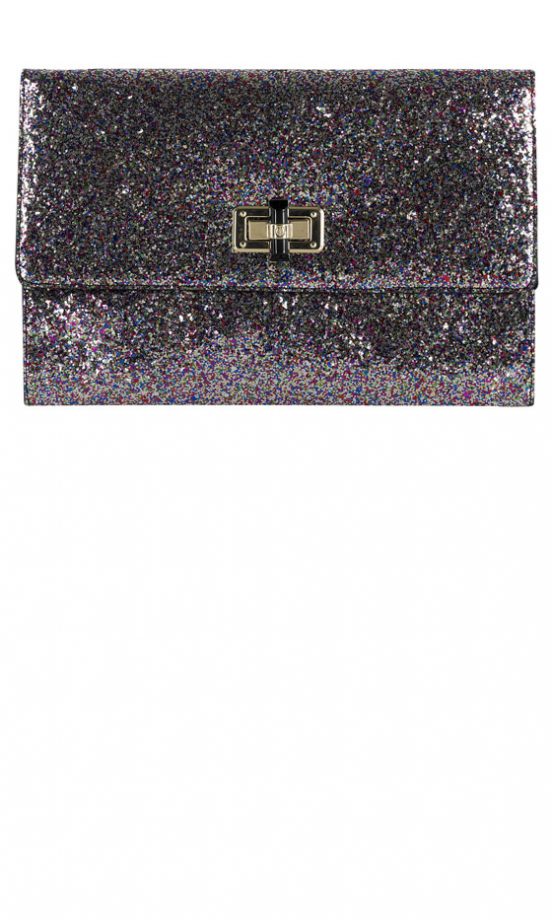 Primark AW12 Twist Lock Glitter Clutch, £6