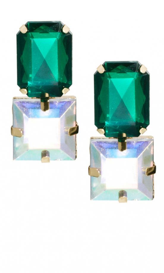 Asos Gem Stud Earrings, £6