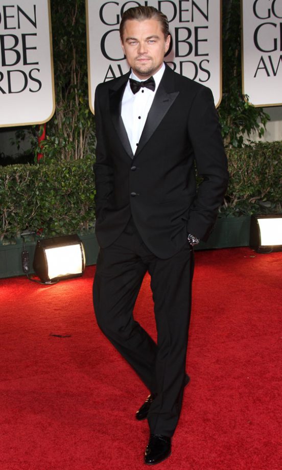 Leonardo DiCaprio At The Golden Globe Awards, 2012