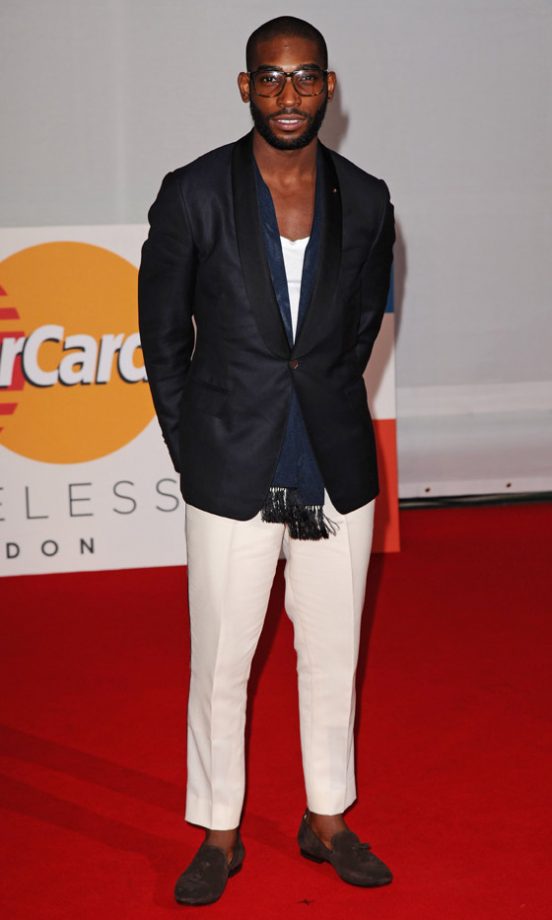 Tinie Tempah At The Brit Awards, 2012