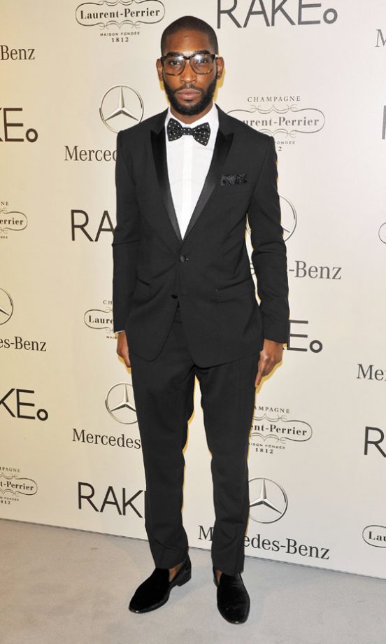 Tinie Tempah At The Rake AW12 Show At London Fashion Week, 2012