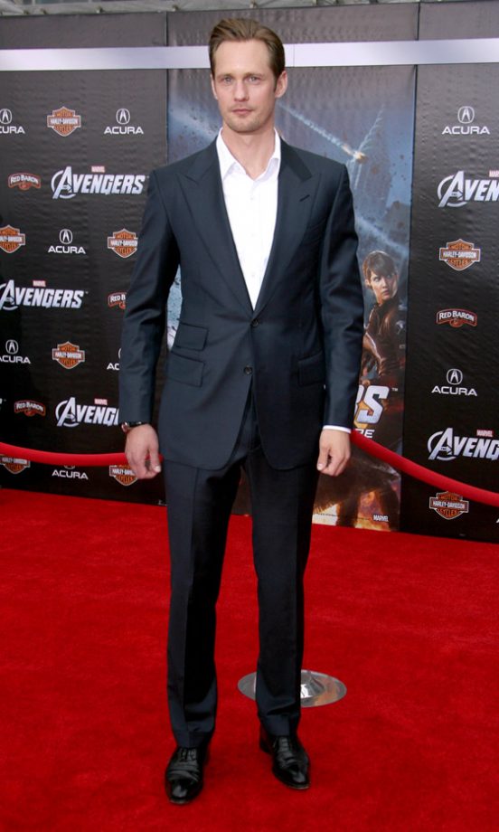 Alexander Skarsgard At The Avengers Film Premiere, 2012