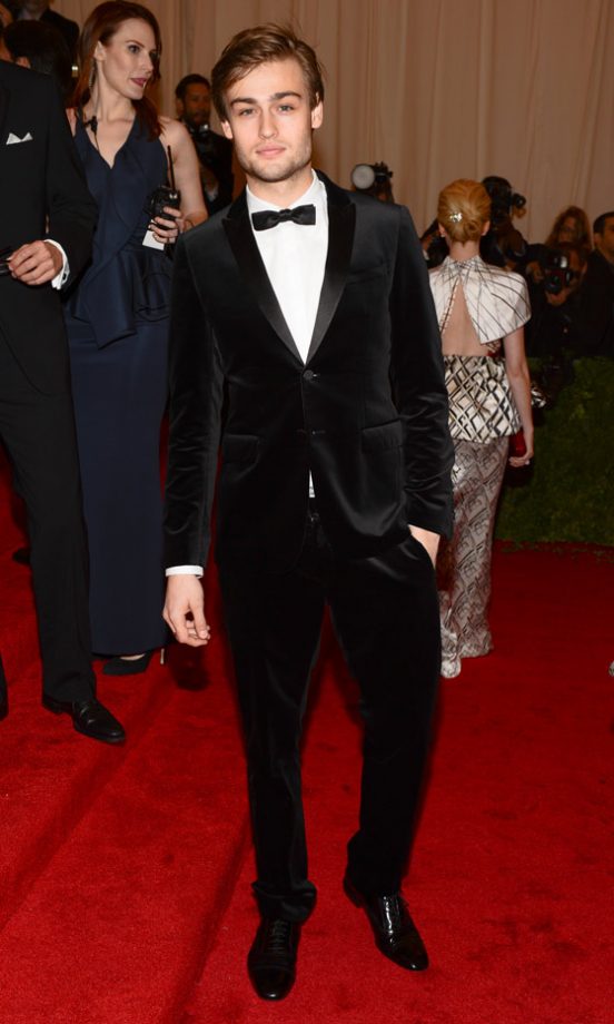 Douglas Booth At The Met Gala, 2012
