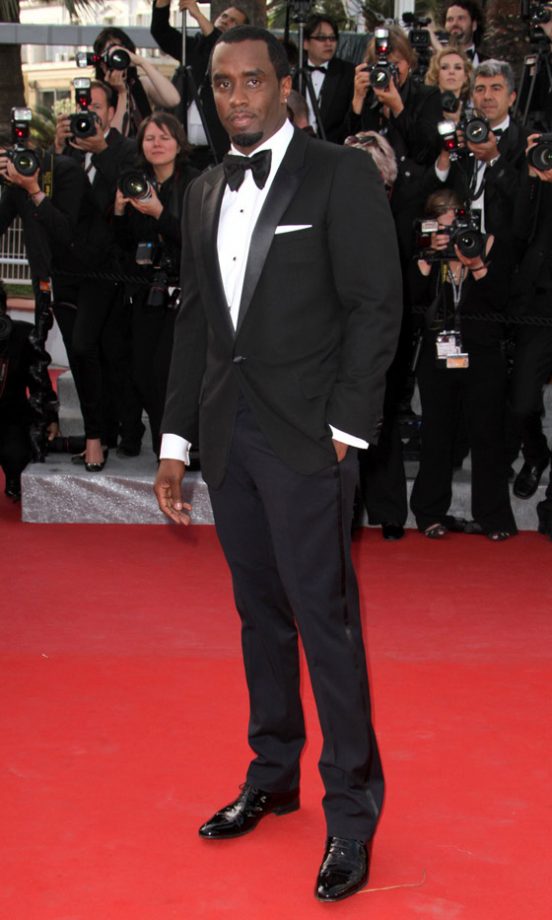 Sean Combs At The Lawless Film Premiere At Cannes Film Festival, 2012