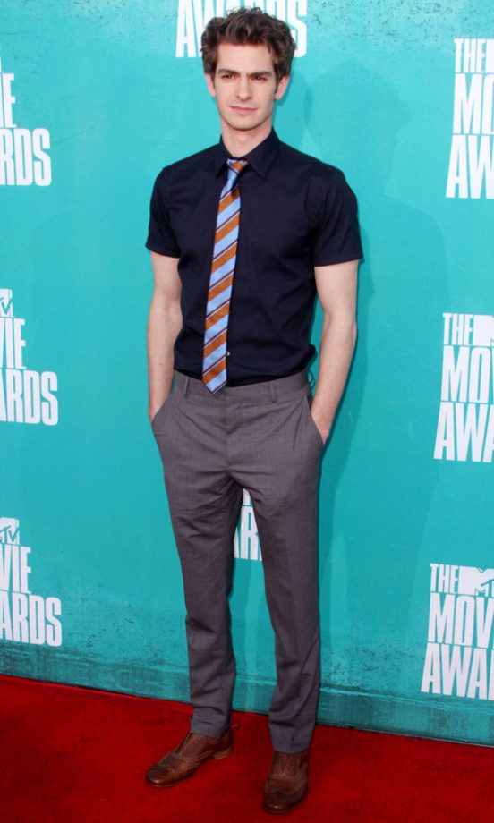 Andrew Garfield At The MTV Movie Awards, 2012