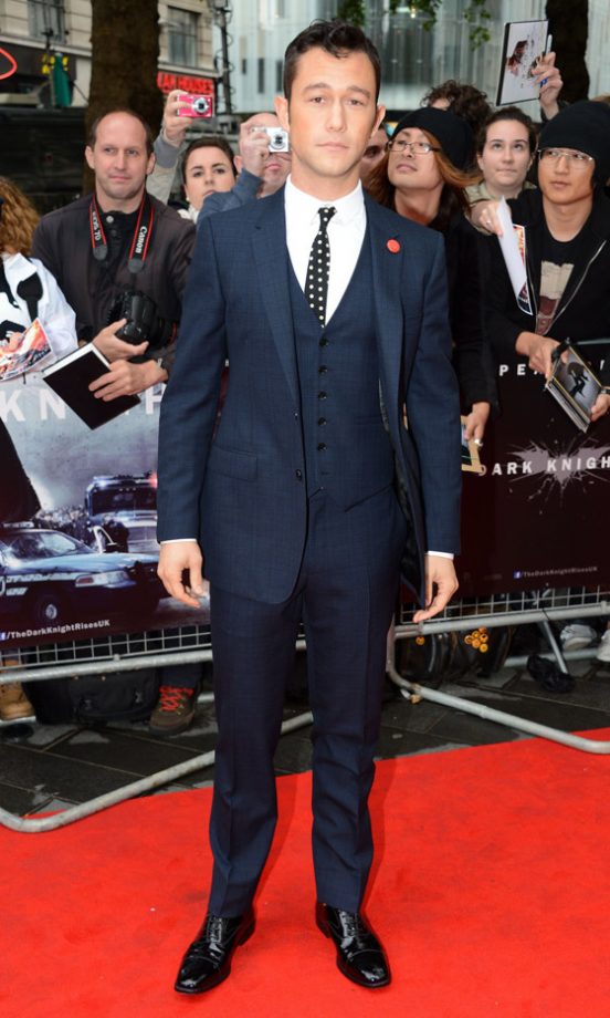 Joseph Gordon Levitt At The Dark Knight Rises Premiere, 2012