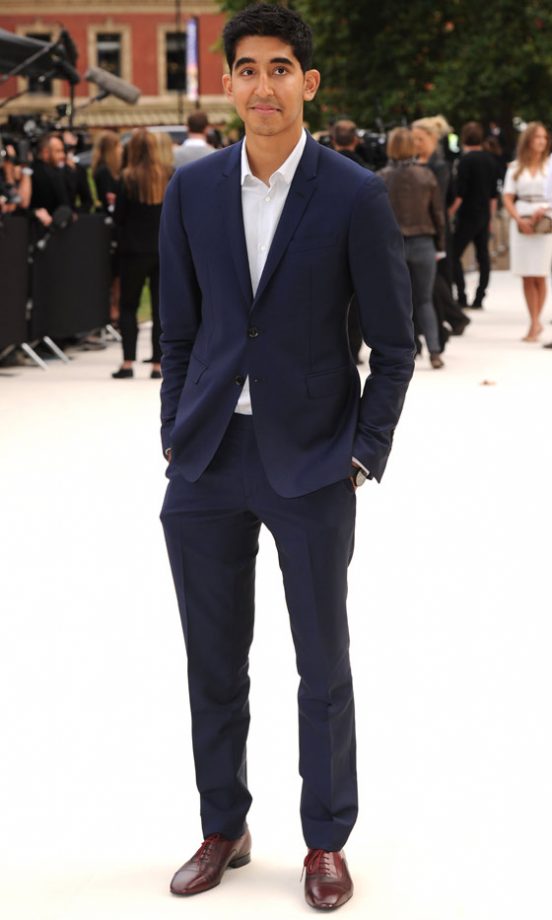 Dev Patel At The Burberry Prorsum SS13 Show At London Fashion Week, 2012