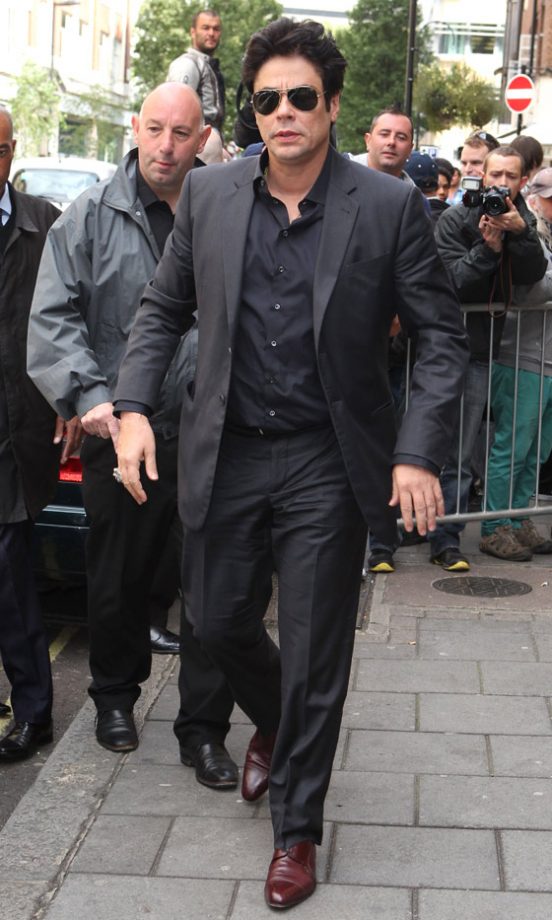 Benicio Del Toro At The Radio 1 Studios, 2012