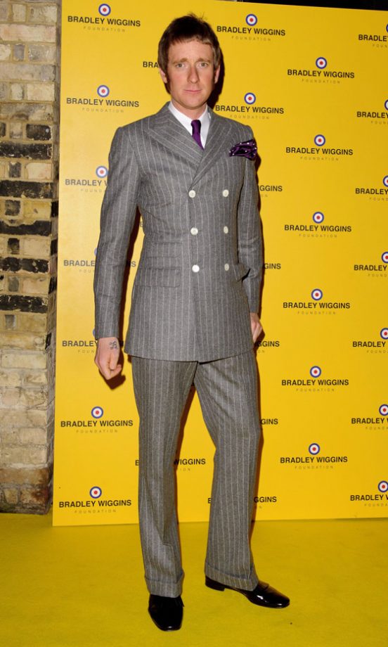 Bradley Wiggins At The The Yellow Ball In London, 2012