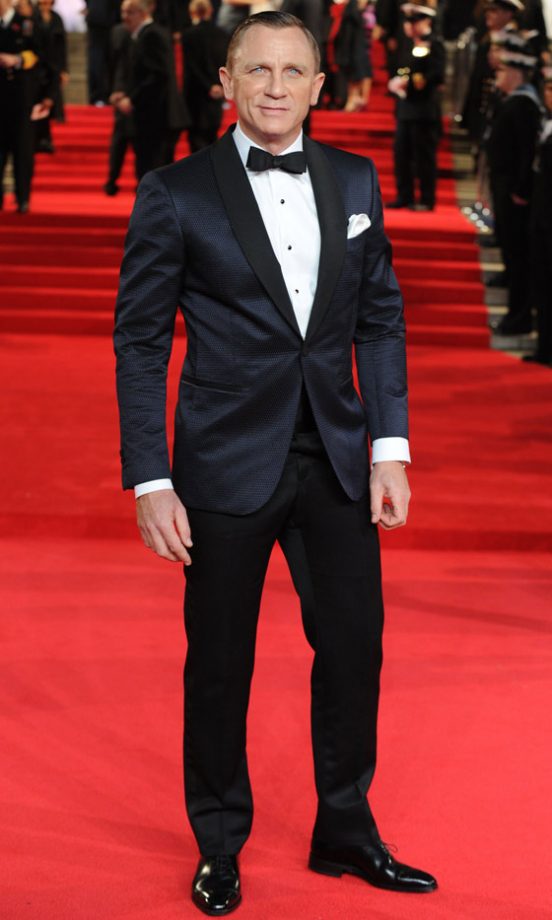 Daniel Craig At The Skyfall World Premiere In London, 2012